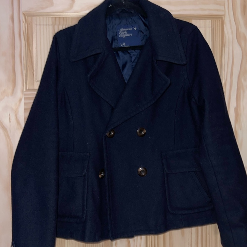 Vintage American Eagle peacoat